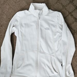 The North Face Women's White Fleece Jacket